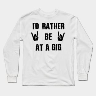 Gigs Long Sleeve T-Shirt